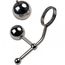 ToyFa Metal Стринги из металла с одним стимулятором, серебристые