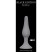 Lola Toys Slim Anal Plug Large, серая