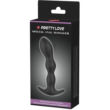 Baile Pretty Love Special Anal Massager, черный