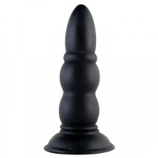 ToyFa Black&Red Анальная втулка
