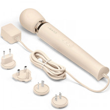 Le Wand Powerful Plug-In Vibrating Massager, кремовый