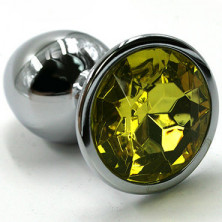 Kanikule Средняя анальная пробка, серебристая