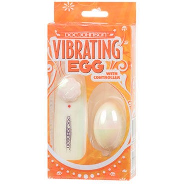 Doc Johnson Vibrating Egg, белый