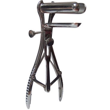 Mister B Triple Anal Speculum, серебристый