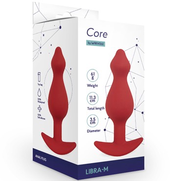 Le Frivole Core Libra M, бордовая