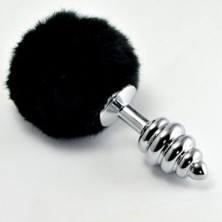 Lovetoy Tail Rabbit Spiral, серебряная