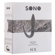 Shots Toys Sono Butt Plug №8, серая