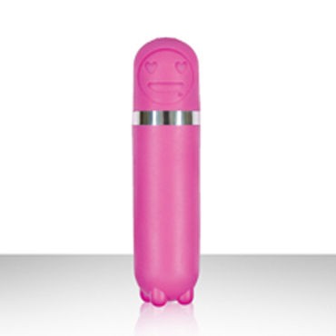 NS Novelties Emoticons Mini Vibe Bullet, розовый