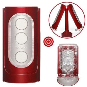Tenga Flip Hole, красный