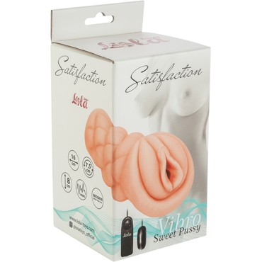 Lola Toys Satisfaction Vibro Sweet Pussy, телесный