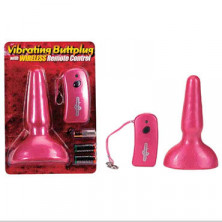 Gopaldas Vibrating Butt plug, розовый