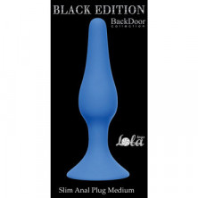 Lola Toys Slim Anal Plug Medium, синяя