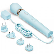 Le Wand Powerful Plug-In Vibrating Massager, голубой
