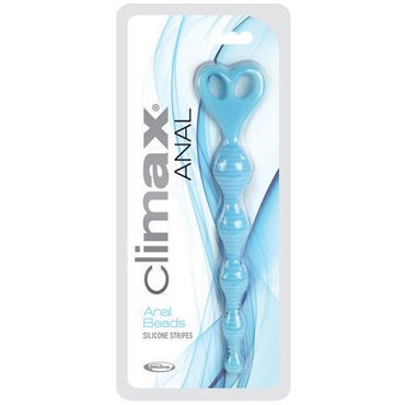 Topco Climax Anal Silicone Stripes, голубая