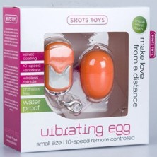 Shots Toys Vibrating Egg Small, оранжевый
