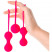 Toyfa A-toys Pleasure Balls Set, розовый