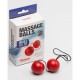 Sitabella Massage Balls Double Ball Set, красный