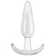 NS Novelties Jelly Rancher Smooth T-Plug, прозрачная