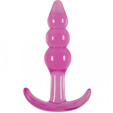 NS Novelties Jelly Rancher Ripple T-Plug, фиолетовая