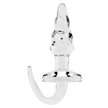 Shots Toys Sono Butt Plug №11, прозрачная