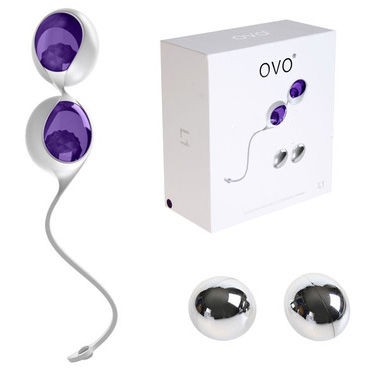 Ovo вагинальные шарики, ежевичный и хром