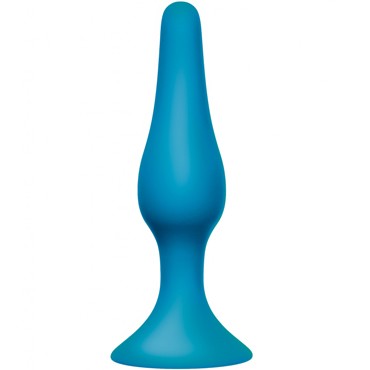 Lola Slim Anal Plug Large, голубая