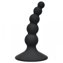 Lola Toys First Time Ribbed Plug, черная