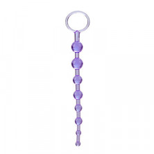 California Exotic First Time Love Beads, фиолетовая