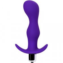 Toyfa A-Toys Vibro Anal Plug L, фиолетовая