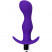 Toyfa A-Toys Vibro Anal Plug L, фиолетовая