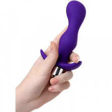 Toyfa A-Toys Vibro Anal Plug L, фиолетовая
