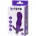 Toyfa A-Toys Vibro Anal Plug L, фиолетовая