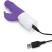 Rabbit Essentials Slim Shaft Rabbit Vibrator, фиолетовый