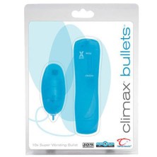Topco Climax Bullets 10x Super Vibrating Bullet, голубое