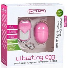 Shots Toys Vibrating Egg Small, розовый