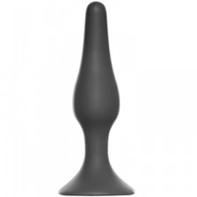 Lola Slim Anal Plug Large, темно-серая