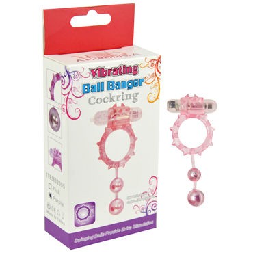 Howells Ball Banger Cock Ring, фиолетовый