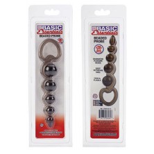 California Exotic Basic Essentials Beaded Probes, черная