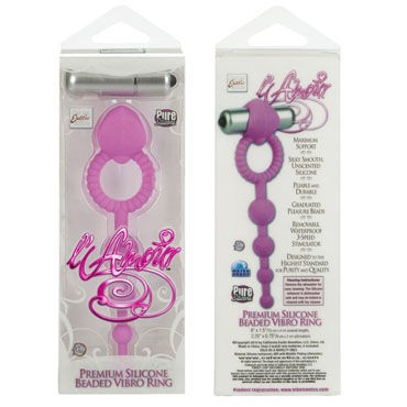 California Exotic LAmour Vibro Rings розовый