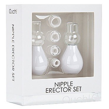 Shots Toys Nipple Erector Set, белый