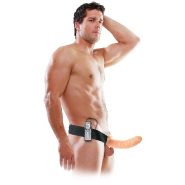 Pipedream Fetish Fantasy Series Hollow Strap-On 20 см, телесный