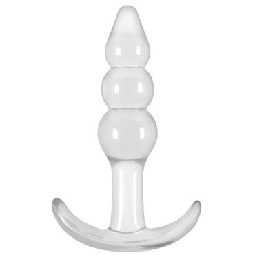 NS Novelties Jelly Rancher Ripple T-Plug, прозрачная