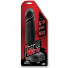 NMC Anal Munition Huge Butt Plug Реалистик с мошонкой