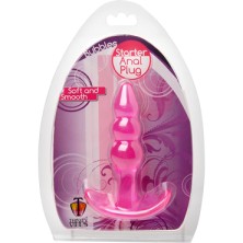 XR Brands Trinity Vibes Bubbles Bumpy Starter, розовая