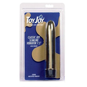 Toy Joy Classic Joy, вибратор, золотой