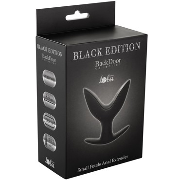 Lola Small Petals Anal Extender, черный