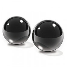 Pipedream Small Black Glass Ben-Wa Balls