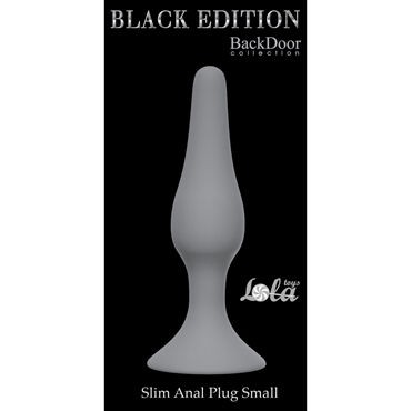 Lola Toys Slim Anal Plug Small, серая