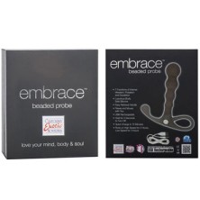 California Exotic Embrace Beaded Probe, серый