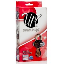 California Exotic Up Dress It Up Neck Tie Teaser Rings, серое